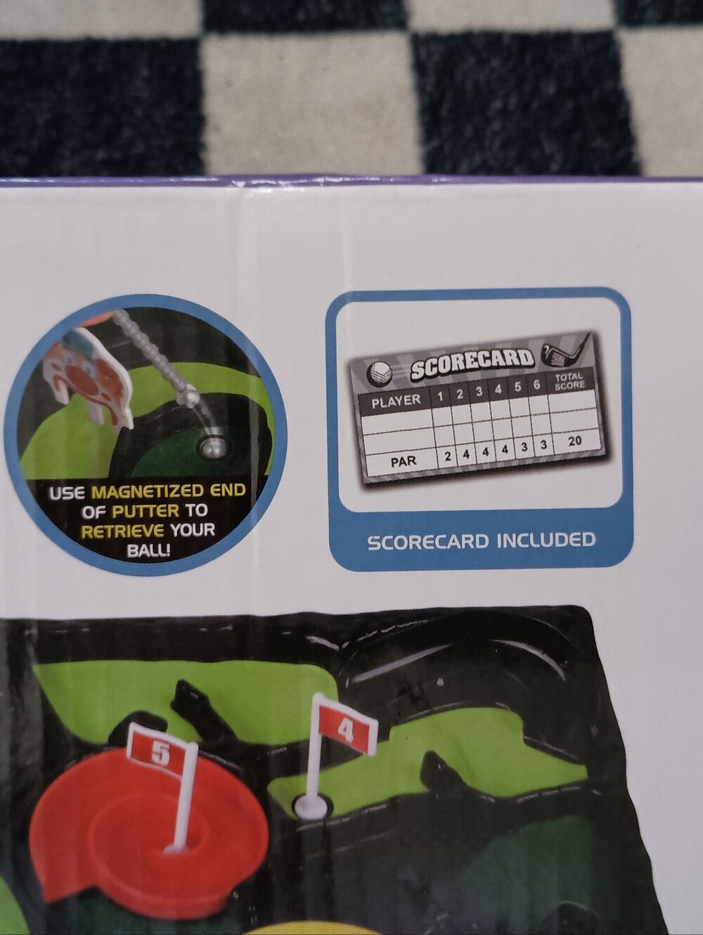 Arcade Mini Mini Golf Set Toy - Picture 5 of 14